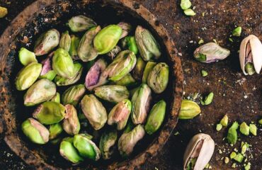Pelado y secado del pistacho